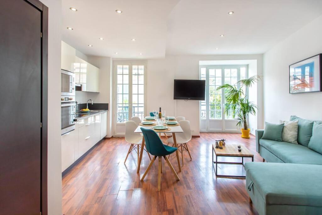 L7 Suite 5Mins Walk Old Town 3 Rooms Ac Wifi Nizza Esterno foto