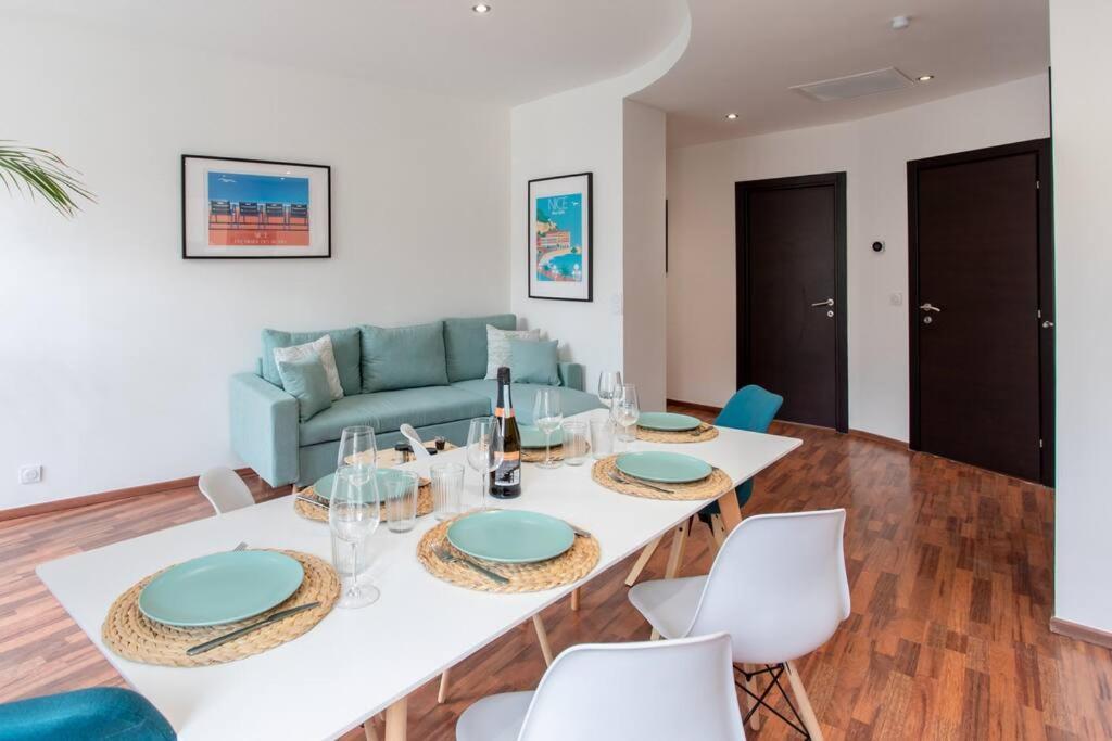 L7 Suite 5Mins Walk Old Town 3 Rooms Ac Wifi Nizza Esterno foto
